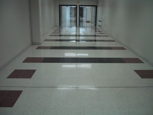 Kimberly High School Wisconsin Terrazzo Hallway