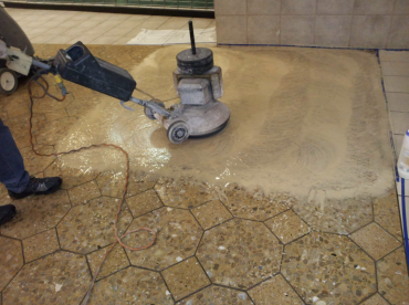 TerCon System Revitalizes Terrazzo Floors