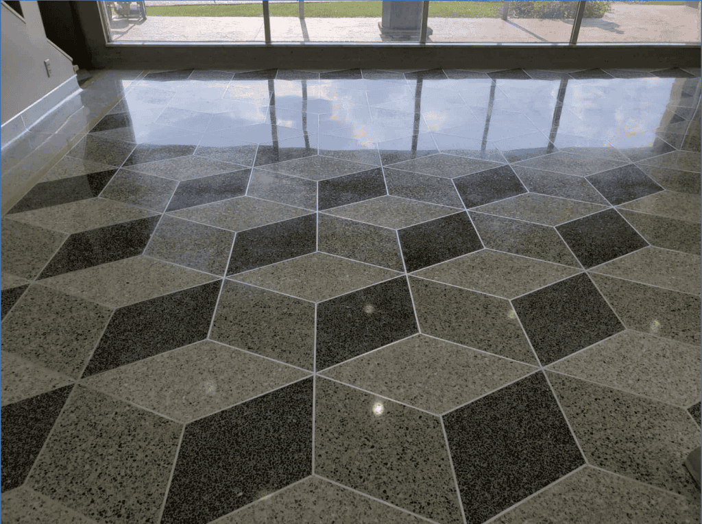 Terrazzo Cracks in Michigan
