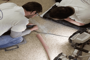 Hollow Plane Injection and Terrazzo Polishing